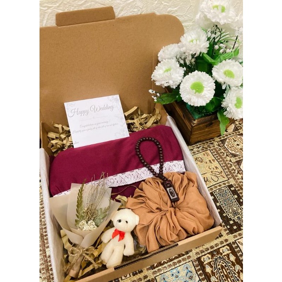 Jual Hampers Mukena Dewasa Hampers Hijab Hampers Wedding Kado