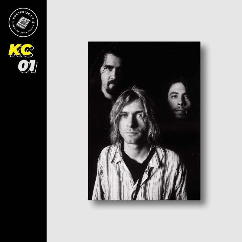 Jual POSTER BAND KURT COBAIN POSTER DINDING | Shopee Indonesia