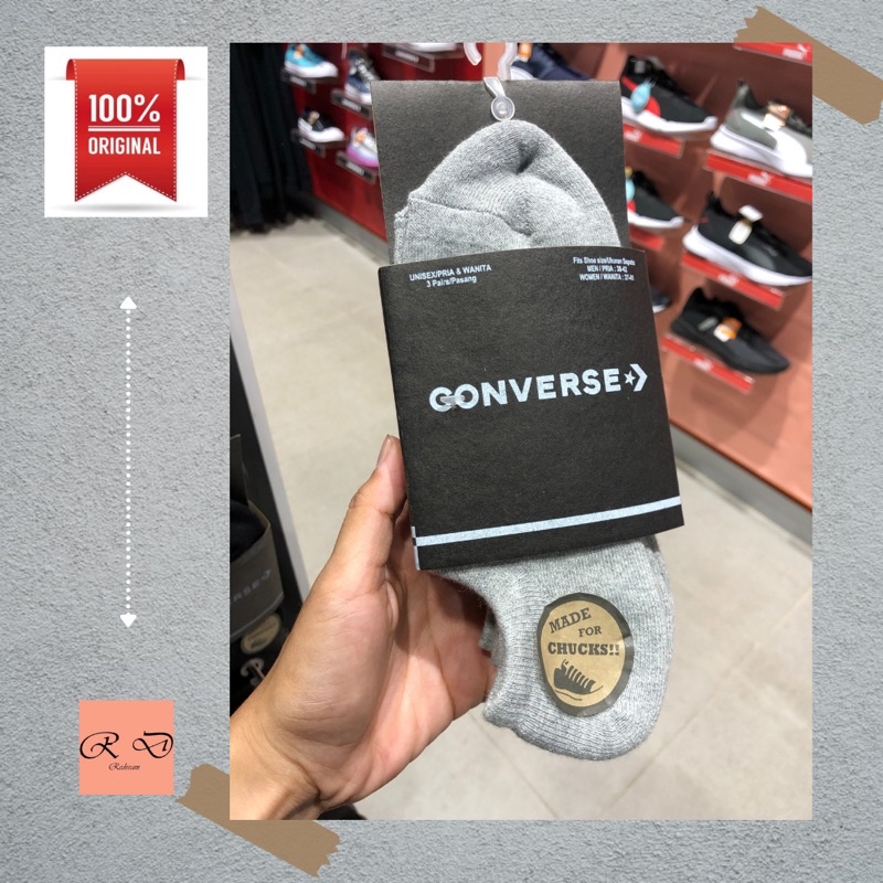 Jual Kaos Kaki Converse Original kaos kaki converse 3 pasang