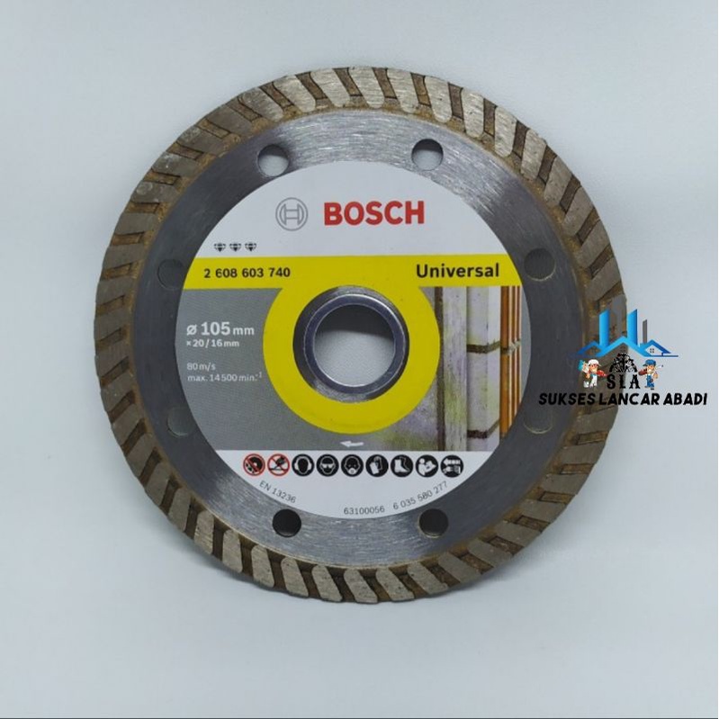 Jual Bosch Pisau Potong Keramik Turbo Inch Diamond Wheel Bosch Turbo Kuning Best Series