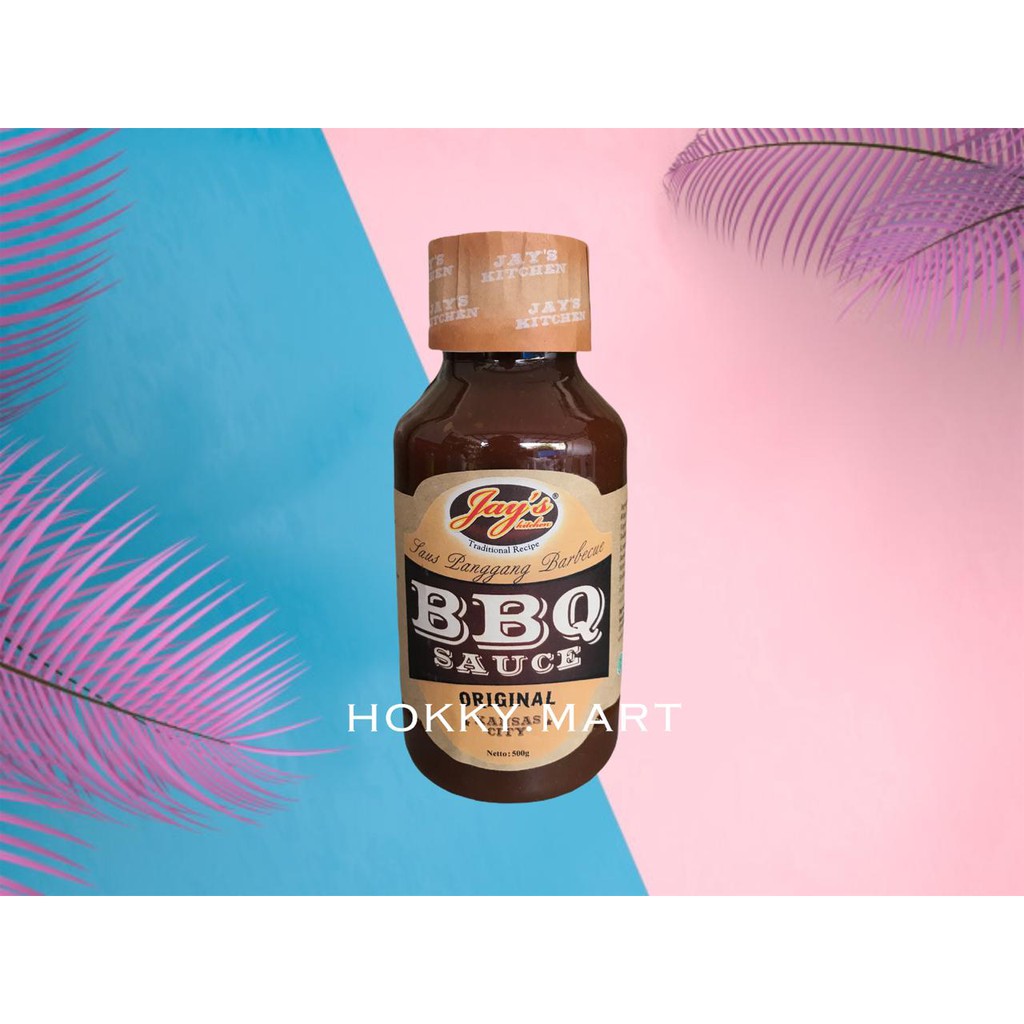 Jual (HOKKY) Jay's BBQ Sauce 500 gr HALAL / Saus Panggang Barbecue