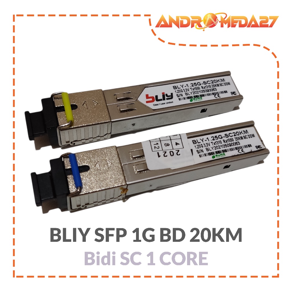 Jual SFP 1G 20Km Bidi SC UPC Single Core | Shopee Indonesia