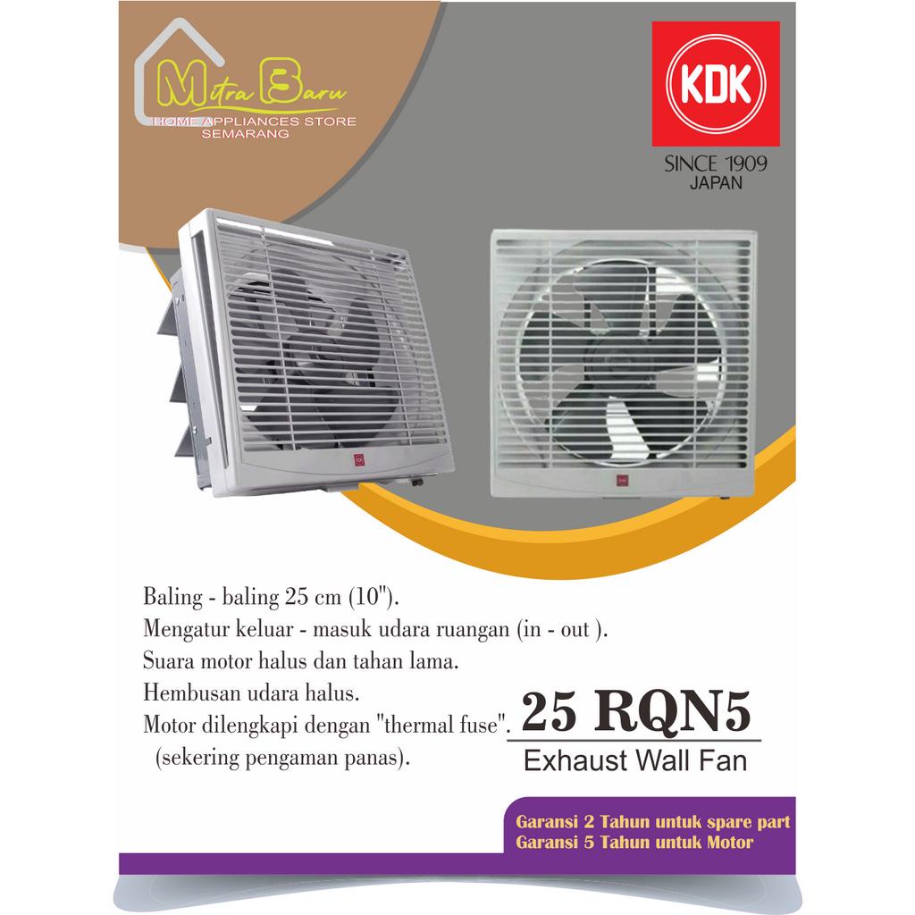 Jual Kdk Exhaust Fan Dinding 10 Inch 25 Rqn5 25rqn Kipas Hisap Buang Shopee Indonesia 0060