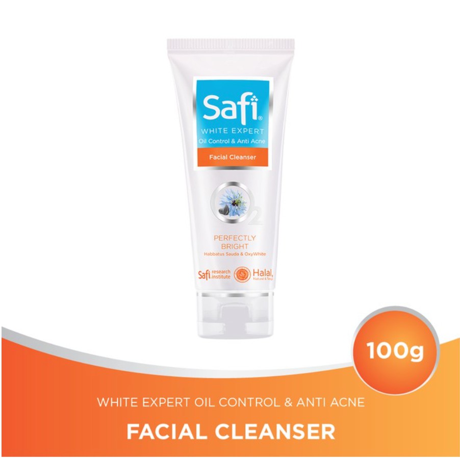Safi white expert oil control & anti acne facial cleanser sales