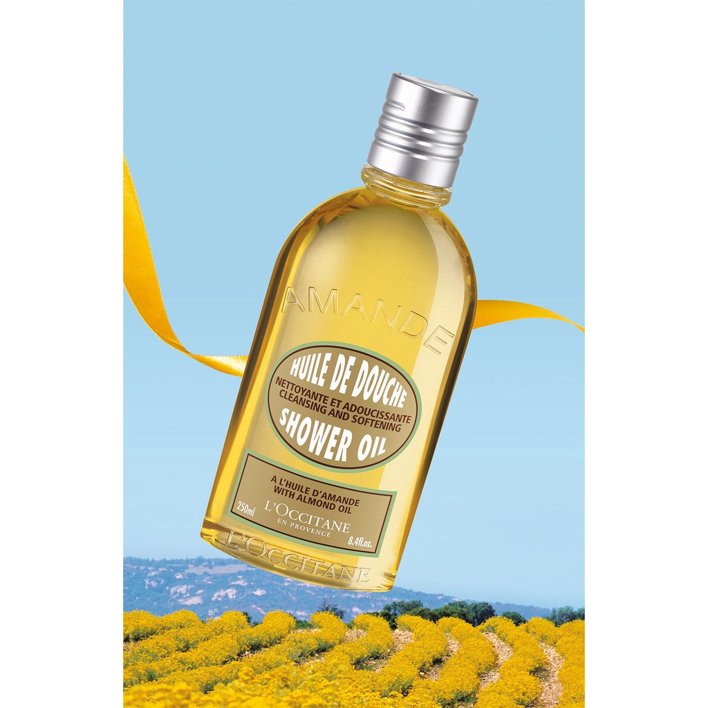 Jual L'OCCITANE cleansing and softening shower oil 250ml Shopee Indonesia