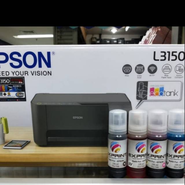 Jual Epson L3150 Print Scan Copy Wifi Paket Bundling Tinta Exprint Shopee Indonesia 4951