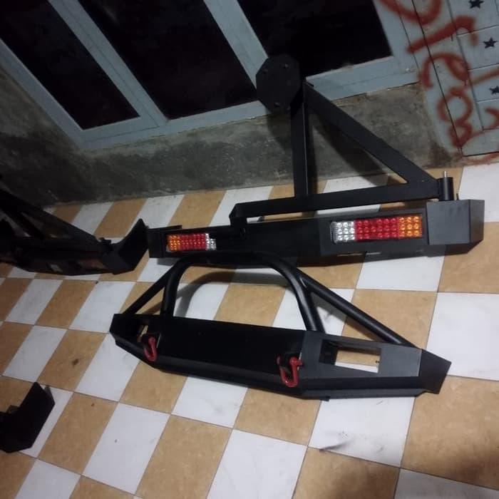 Jual Otomotif | Bumper Bemper Jimny Katana Sepasang Depan Belakang Besi
