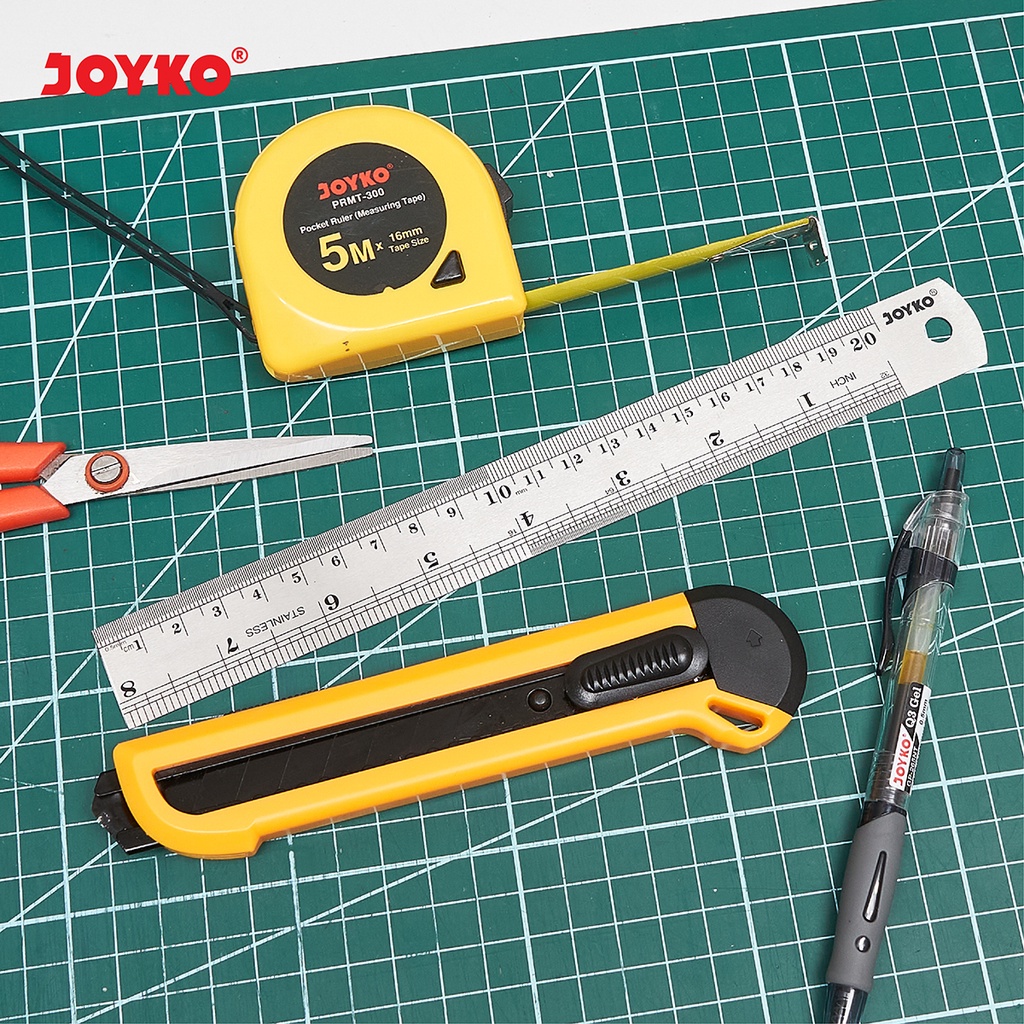 Joyko Stainless Steel Ruler Penggaris Besi (5)