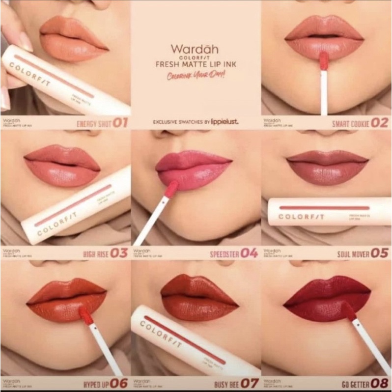Jual WARDAH colorfit lip ink Serum (ORIGINAL) | Shopee Indonesia