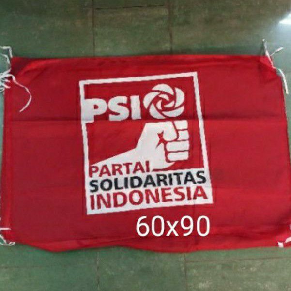 Jual Bendera PSI Bendera Partai PSI 60x90 Isi 100 | Shopee Indonesia