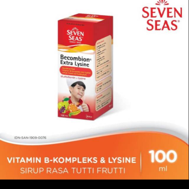 Jual Seven Seas Becombion Plus Lysine 100ml | Shopee Indonesia