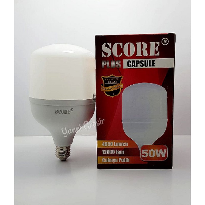 Jual Lampu Bohlam Led Score Plus Capsule Watt Shopee Indonesia