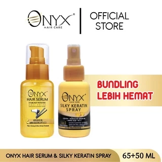 Onyx Silky Keratin Spray / Vitamin Rambut / Parfum Rambut