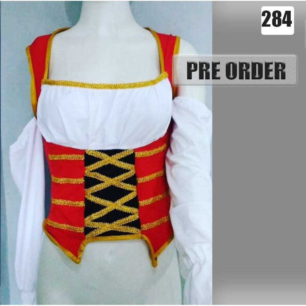 Jual [PRE ORDER] Kostum Pirates Cosplay Dancer Wanita Model Bajak Laut