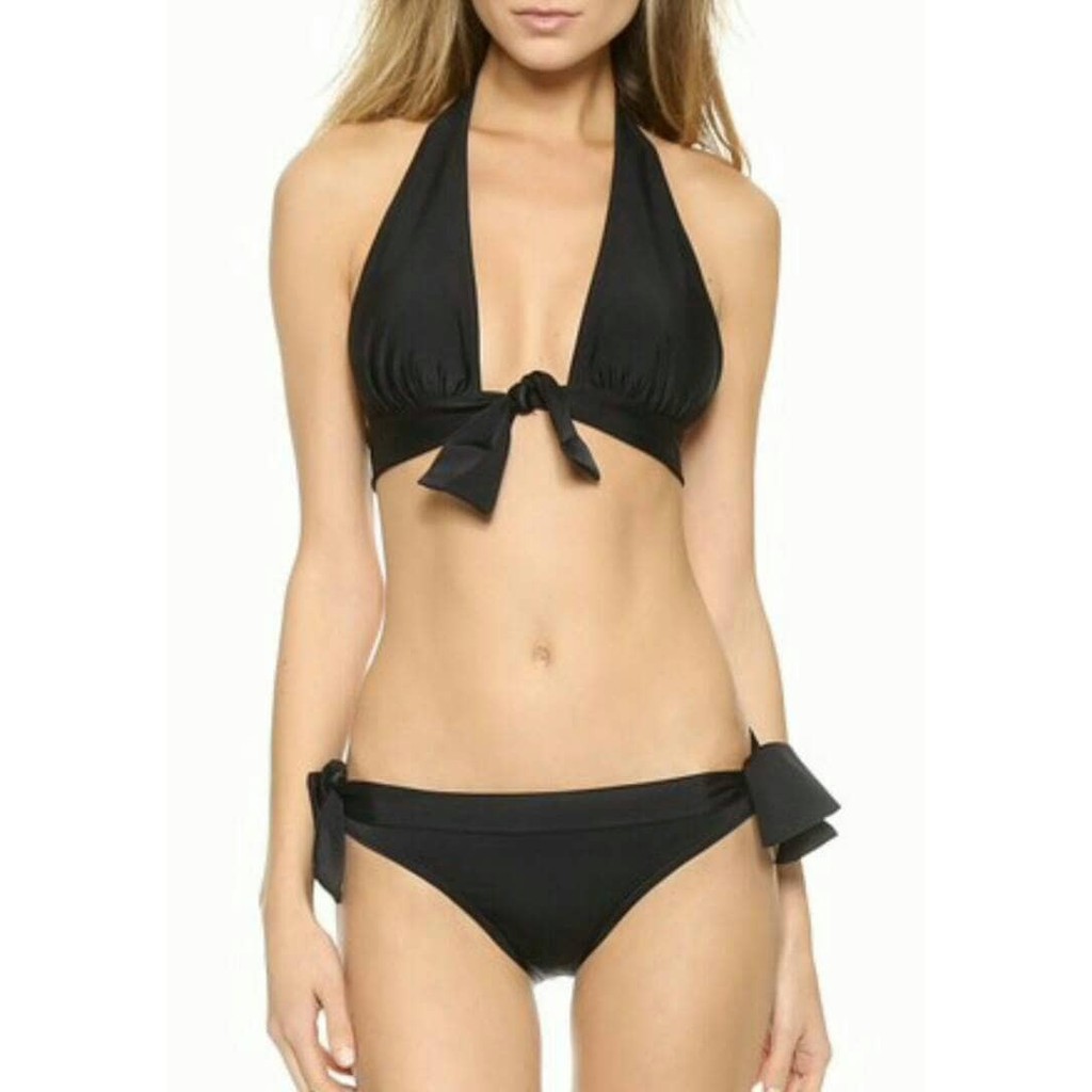 Jual Pakaian Renang Wanita 33 Bikini Pantai Ikat Depan Shopee Indonesia