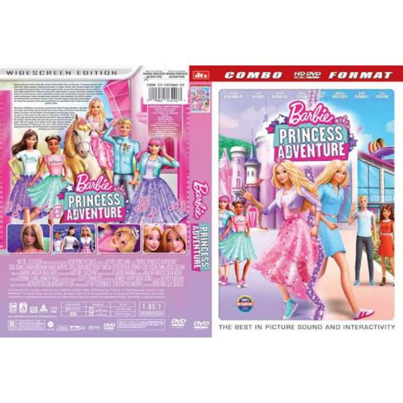 Barbie princess adventure dvd sale