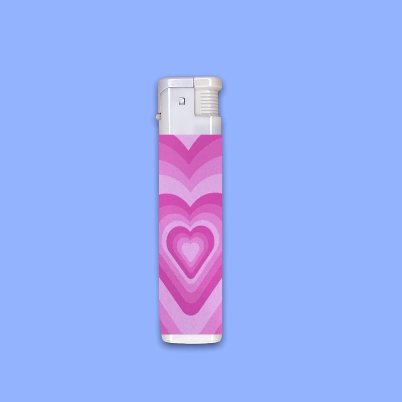 Jual pink lighter LOVE AESTHETIC SERIES (korek api aesthetic) | Shopee ...