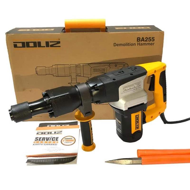 Jual DOLIZ BA255 Mesin Bor Bobok Tembok Beton Demolition Hammer 6 kg BA ...
