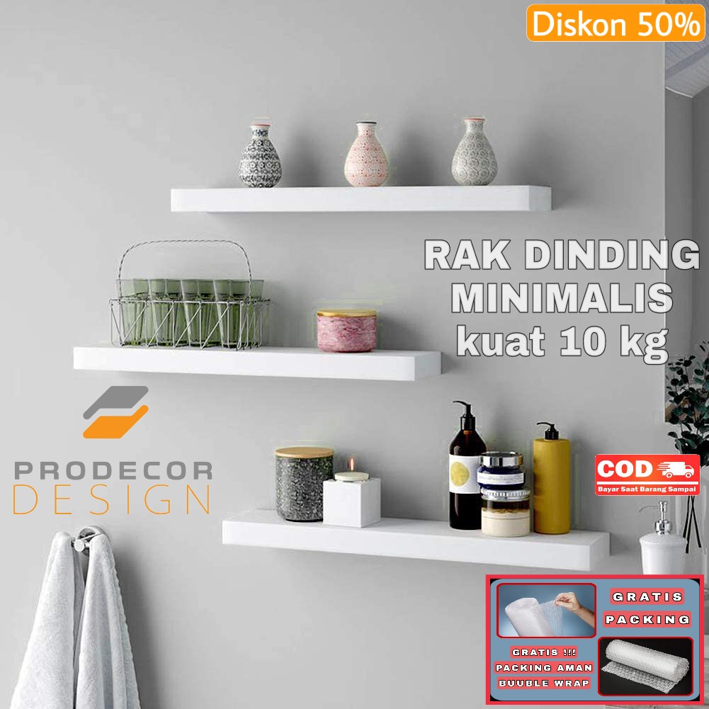 Jual Rak Dinding Minimalis Rak Melayang Rak Hiasan Dinding Ambalan