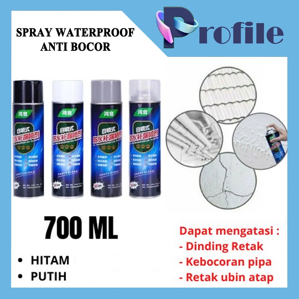 Jual Spray Ajaib Anti Bocor Waterproof Leak Proof Spray Tape Perekat ...