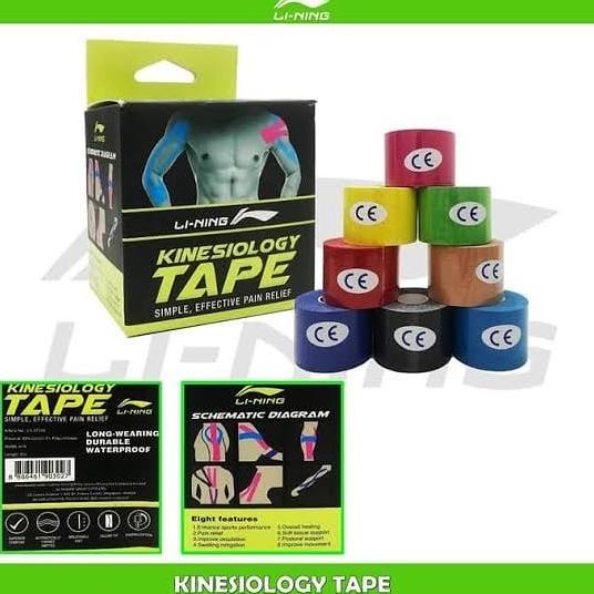 Jual Kinesiology Tape Li-Ning / Kinesio Tape LiNing / Tapping | Shopee ...