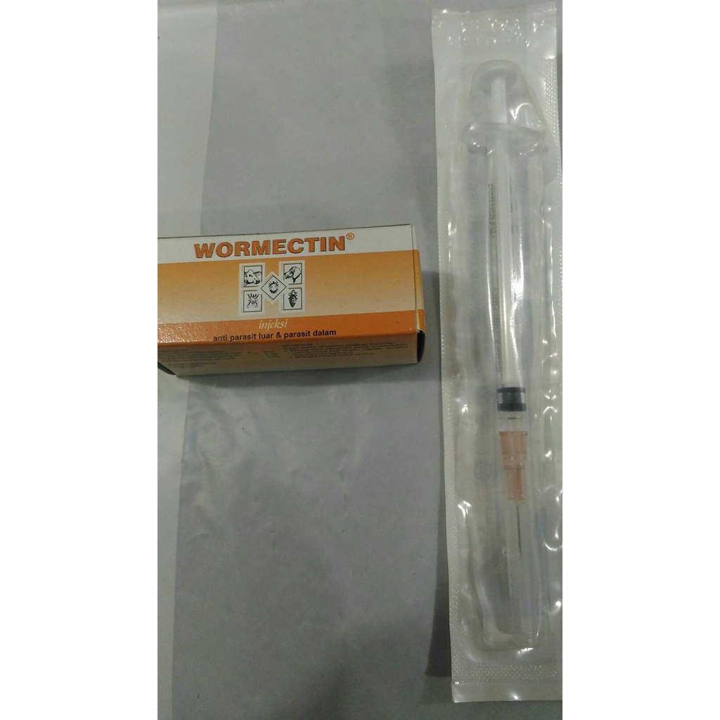 Jual obat suntik injeksi hewan wormectin | Shopee Indonesia