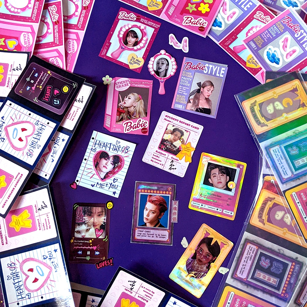 Jual ID PHOTO FRAME STICKER (Part 2) ☆ by RATTLED STUDIO - DECO STICKER ...