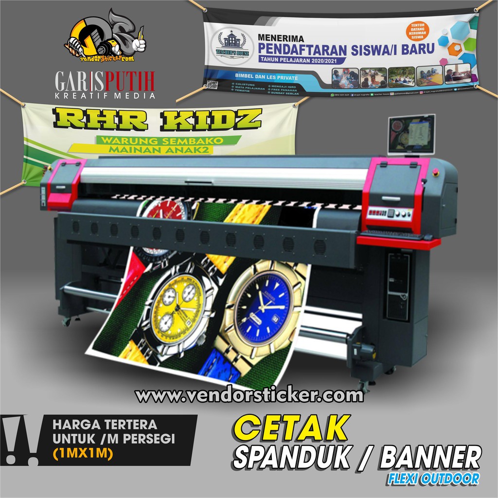 Jual Cetak Spanduk Backdrop Banner FREE Design | Shopee Indonesia