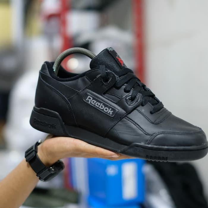 Reebok classic deals full black