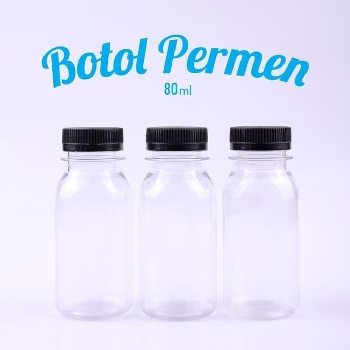 Jual Botol Permen 80Ml / Botol Essential / Botol Extract 80Ml | Shopee ...