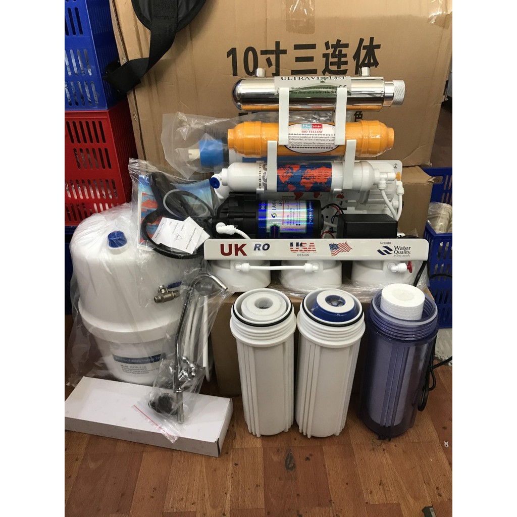 Jual Mesin Ro Step Reverse Osmosis Gpd Uv Best Seller Gpd