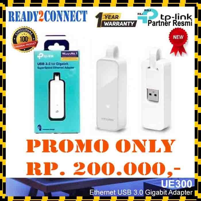 Jual Tplink Ue300 Usb 3 0 To Gigabit Ethernet Network Adapter Shopee Indonesia