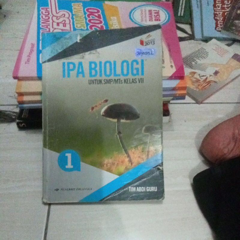 Jual Buku IPA Biologi Untuk SMP Kelas 7 Penerbit Erlangga Kurikulum ...