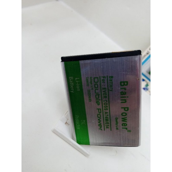 Jual baterai ever cross a74m BATTre COSS a74m DUBle power bp | Shopee ...