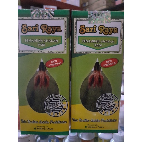 Jual SARI RAYA SPESIALIS KHUSUS PENAMBAH ANAKAN PADI 100% KWALITAS ...
