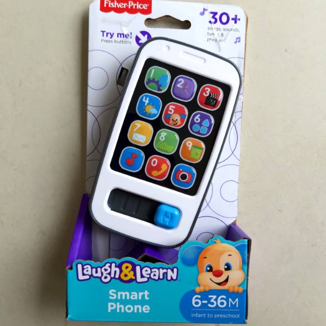 Jual Fisher Price Laugh n Learn Smart Phone hp handphone mainan anak ...