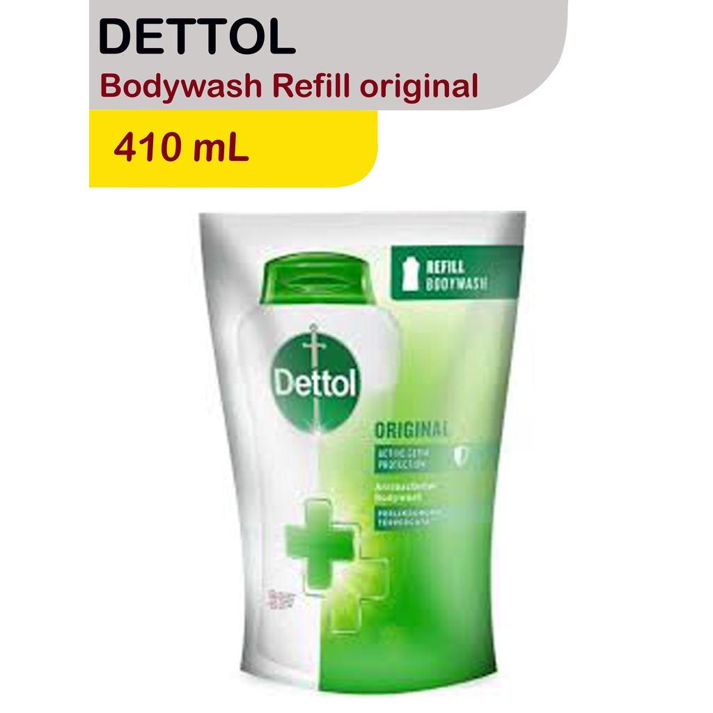 Jual Dettol Body Wash Refill Original 410mL | Shopee Indonesia