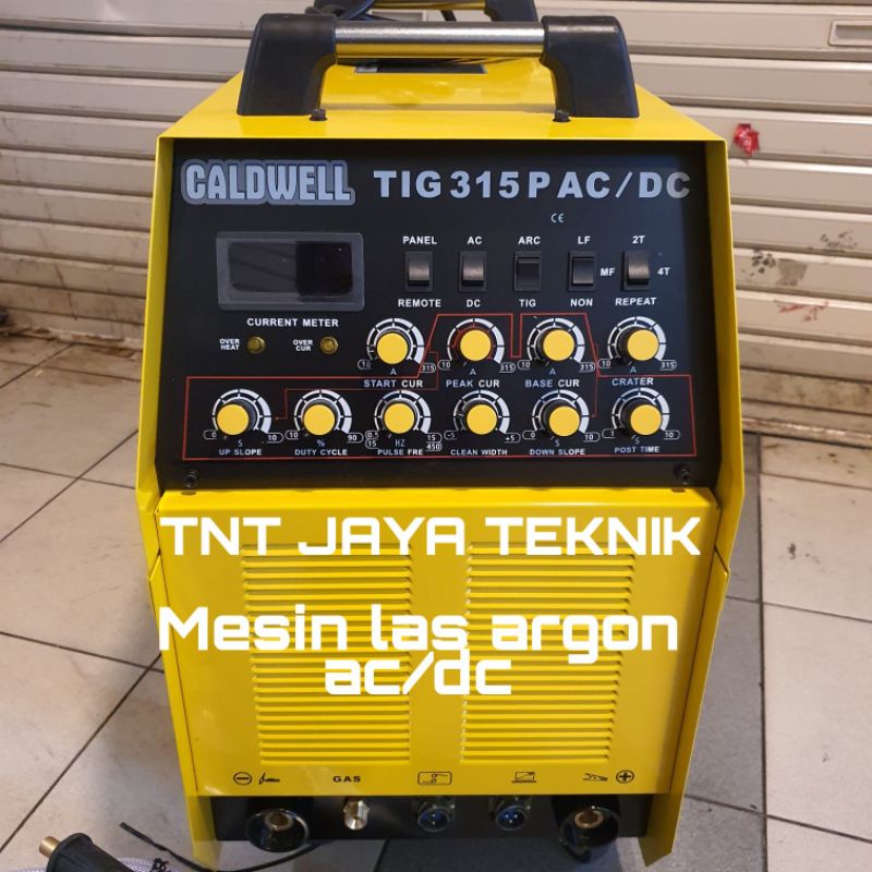 Jual MESIN LAS ARGON CALDWELL TIG 315 P AC DC / CALDWELL TIG 315 ACDC ...