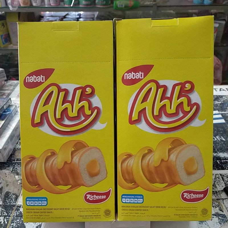 Jual RICHEESE Nabati Ahh Keju 15g X 10 Pcs | Shopee Indonesia