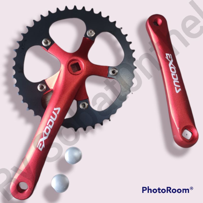 Corona MOJO 44T 130 BCD Nero In Alluminio Per Bici Fixie E Pista