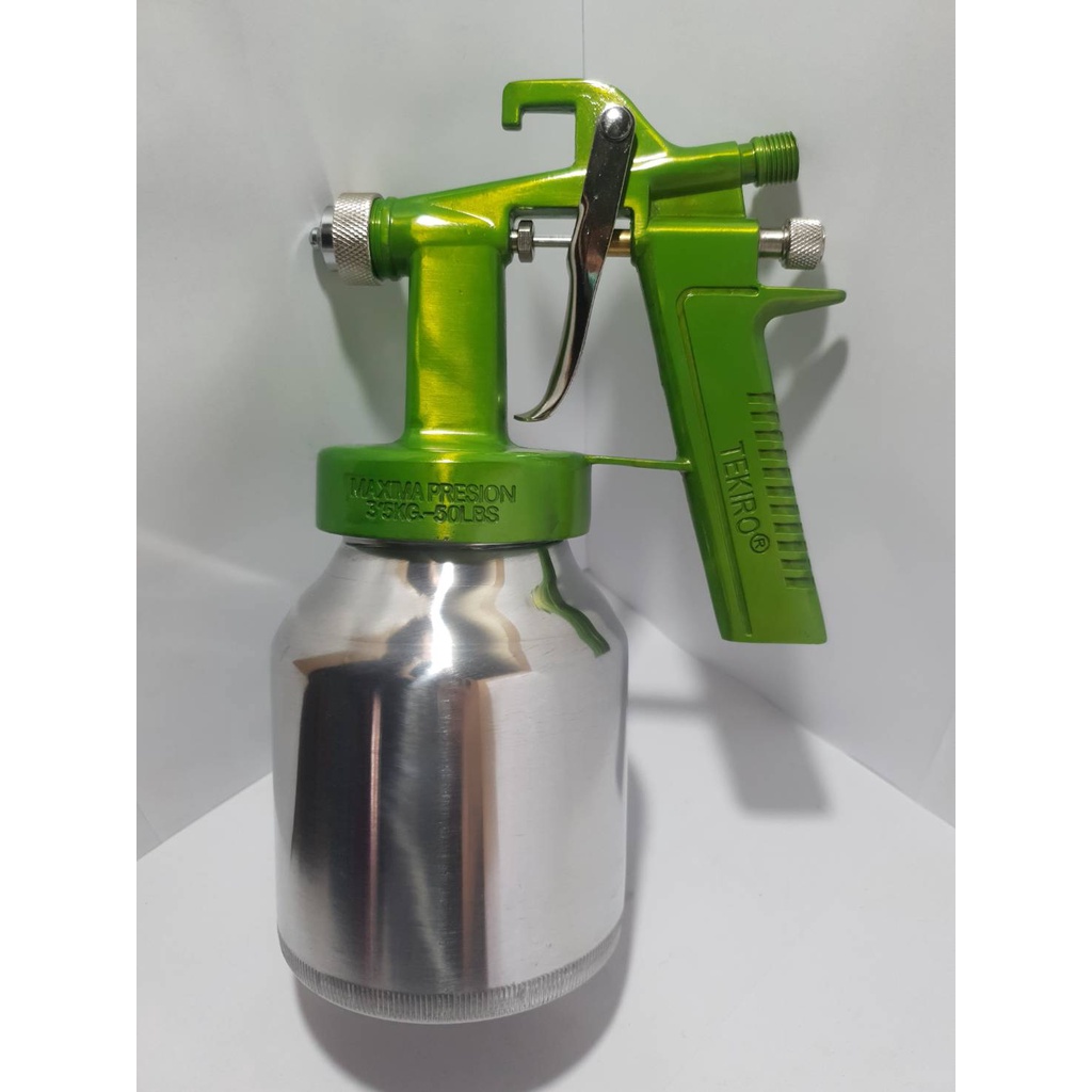 Jual Air Spray Gun Tekiro B Alat Semprot Cat Tabung Bawah Shopee Indonesia