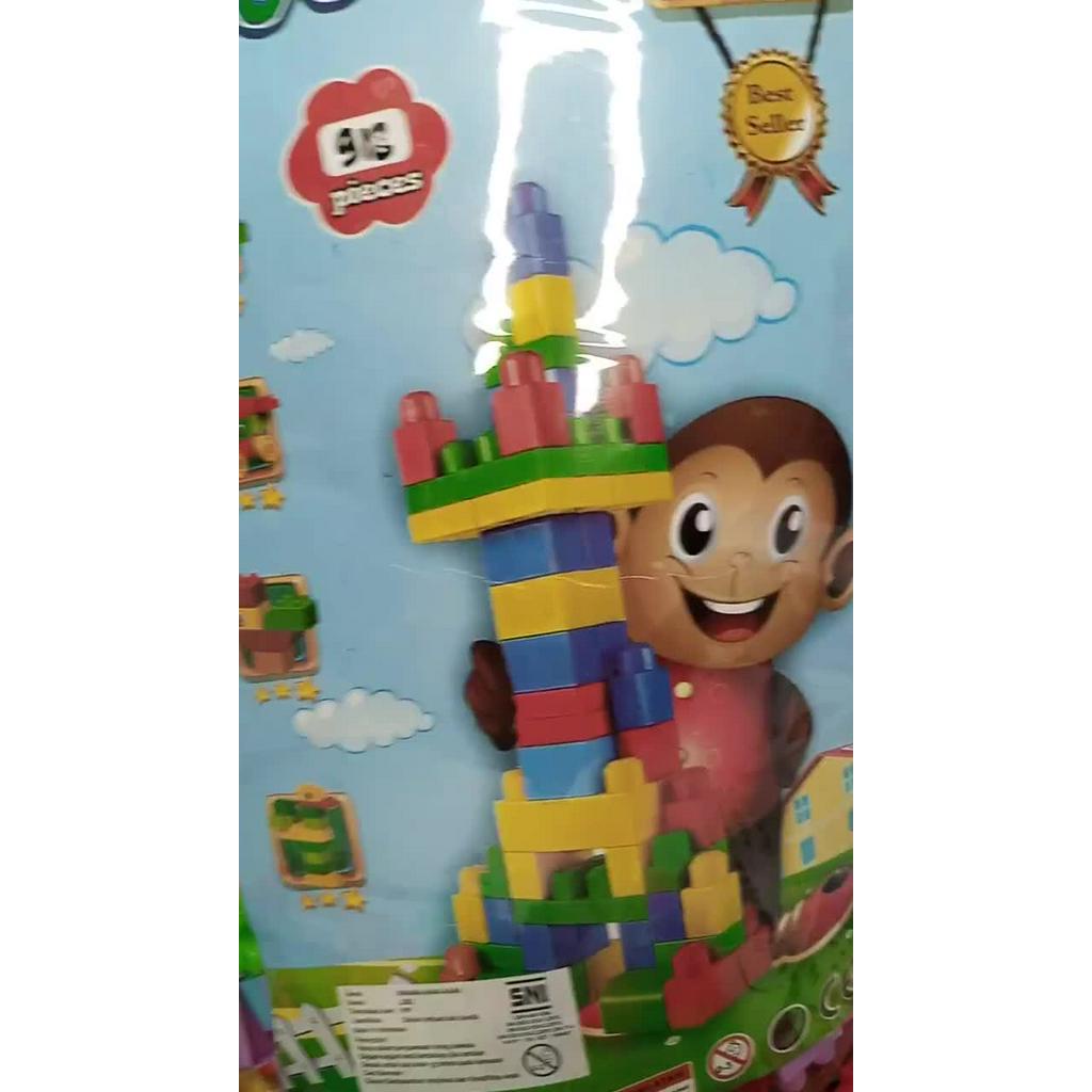 Jual MAINAN EDUKASI BALOK BLOK BLOCK SUSUN CREATIVE MR BLOCK BRICK ...