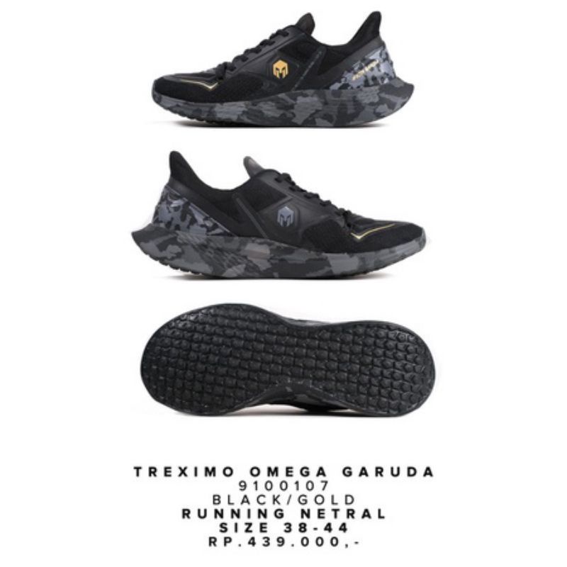 Jual SEPATU RUNNING MILLS TREXIMO OMEGA GARUDA | Shopee Indonesia