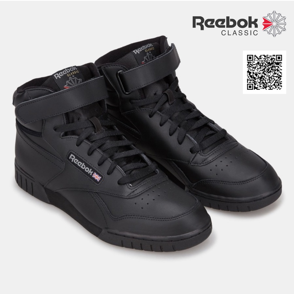 Reebok exofit hi on sale black mens classic