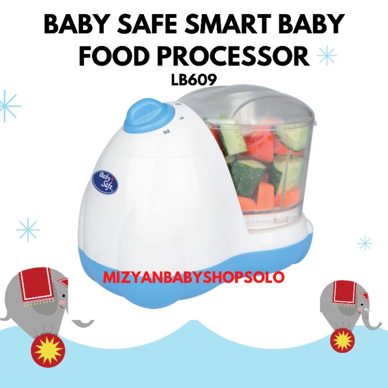 Jual Baby Safe LB609 Smart Baby Food Processor Blender Makanan Bayi