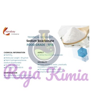 Jual Sodium Bicarbonat Natrium Bicarbonat Baking Soda Soda Kue Halal Food Grade Kg Ex