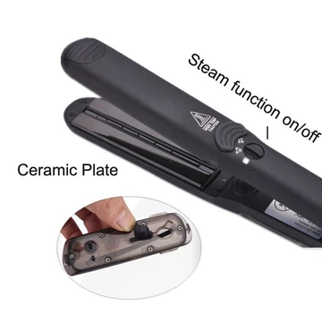 Ubeator Professional Ceramic Steam Hair Straightener Fast Heating Hair Flat Iron Vapor
