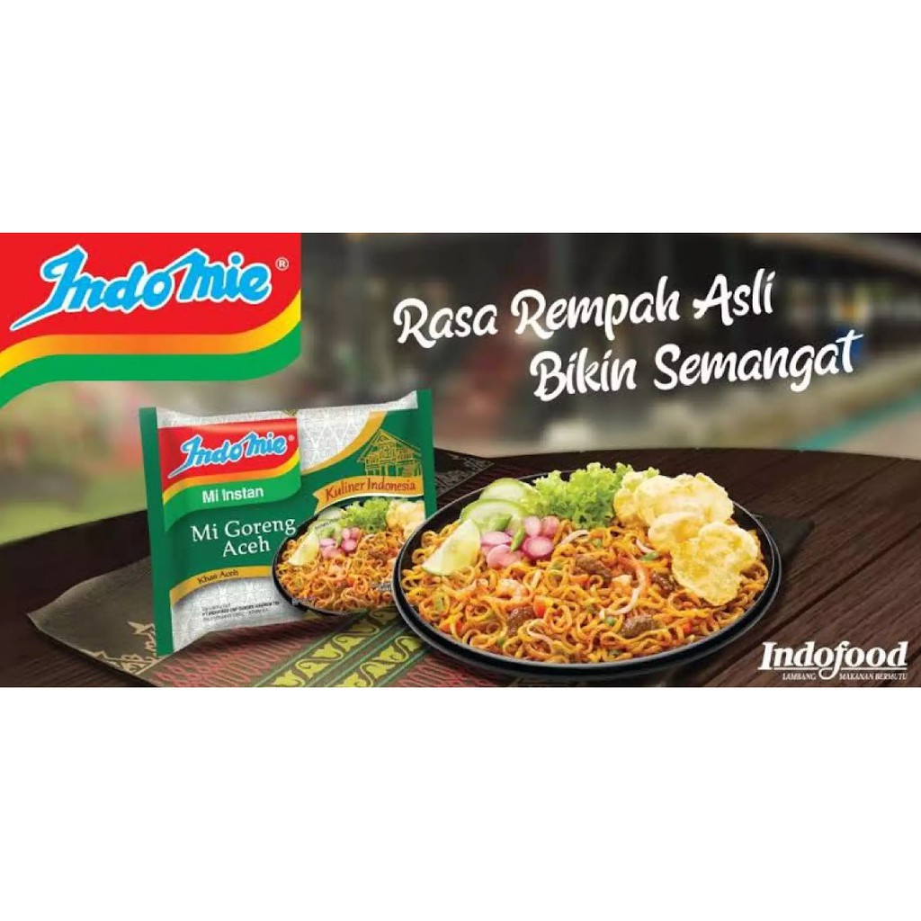 Jual Indomie Mie Instan Goreng Aceh 1 Karton - (40 Pcs