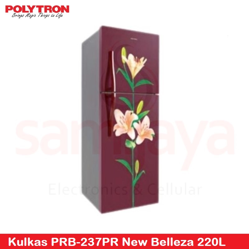 Jual KULKAS 2 PINTU POLYTRON PRB-237PR 237PR 237 220 LITER BERGARANSI ...