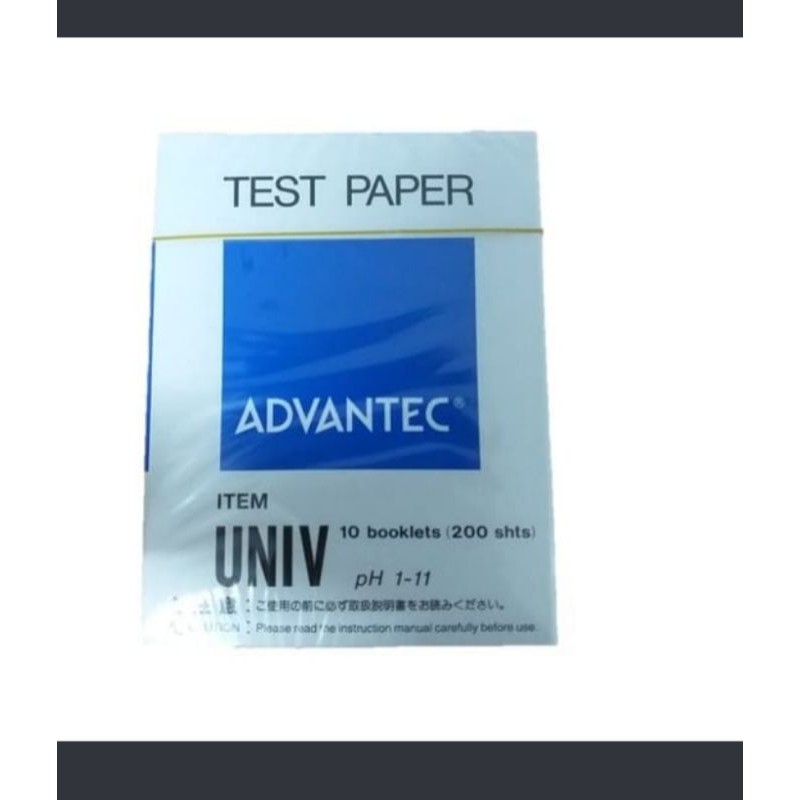 Jual Advantec pH Test Paper Universal Shopee Indonesia
